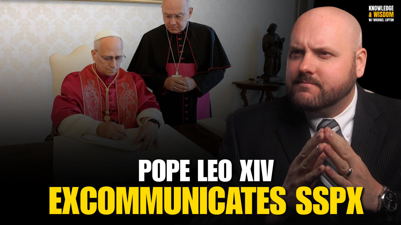Pope Leo XIV Excommunicates the SSPX After Consecrations